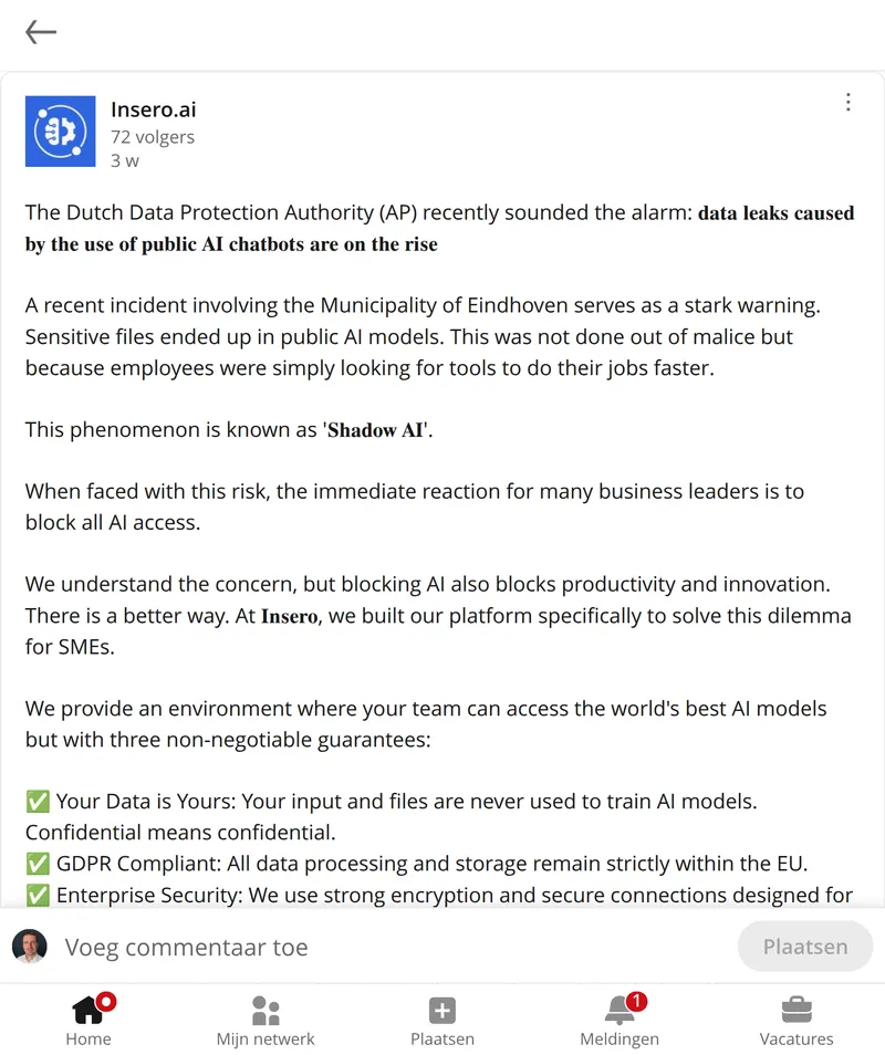 Your content live on LinkedIn: from AI draft to published post in minutes